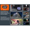 Glowstone Ultra-Compact Powerful Versatile Flashlight Worklight. 900 lm, 75g, IP69K