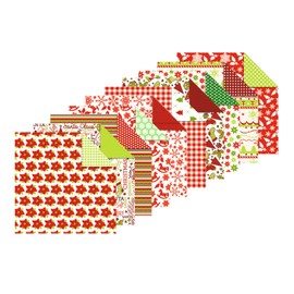 Ursus 3295599F Christmas Folding Sheets Approx. 15 x 15 cm 80 g/m² Assorted in 10 Designs 120 Sheets