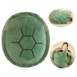 Generic Cojín Turtle Power Shell Con Caparazón De Tortuga
