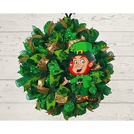 St Patrick's day Wreath, Saint Patrick's Day Wreath