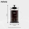 French Press Coffee Maker Stainless Steel Cold Brew Heat Resistant