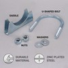 SKIR'CO (Pack of 1) Pipe Clamp for 50mm Diameter Pipe