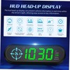 BUGUUYO Car Speedometer Display Digital Alarm with Colorful for Safe