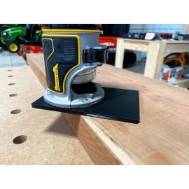 ToolCurve Dewalt Router Extended Base Plate for - DCW600B 20v & DWP611