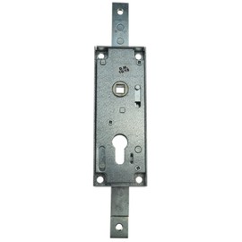 Bever & Klophaus Garage Door Lock 8201 Silver Security Lock Rectangle Polished Touch 9 Pieces Accessories