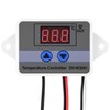QWORK Digital LED Temperature Controller Module, Thermostat Switch, Digital Thermostat