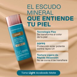 Colorescience Sunforgettable Total Protection Face Shield Flex Protector Solar Facial Mineral Color Spf Skin Care Niaminacida Bloqueador Light