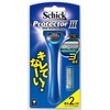 Chic SCHICK Protector Three Holder (Includes 2 Replacement Blades)