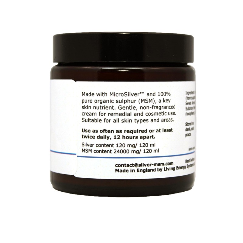 Silber-MSM Crème 120 ml