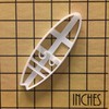 Surfboard cookie cutter, 1 piece - Bakerlogy