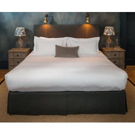 Marquis Mills 2 Pack Embrace 100% Supima Cotton Duvet Cover King Size Luxurious White