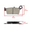 Caltric Rear Brake Pads for Yamaha YZ125 YZ250 YZ250F 2001-2002