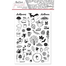 Aladine Bullet Journal Foam Stamps Autumn