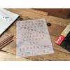 Stencil1 Old English Font Stencil 1/2" Letters - Upper and