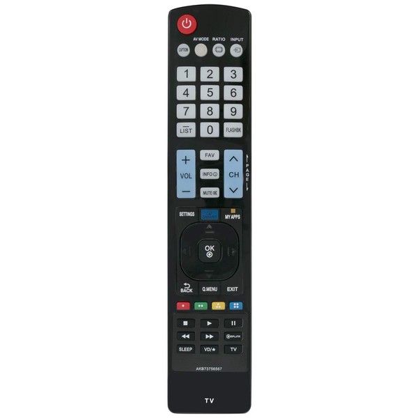 AKB73756567 Replacement Remote fit for LG TV 32LB5800 50LB5800 32LB580B