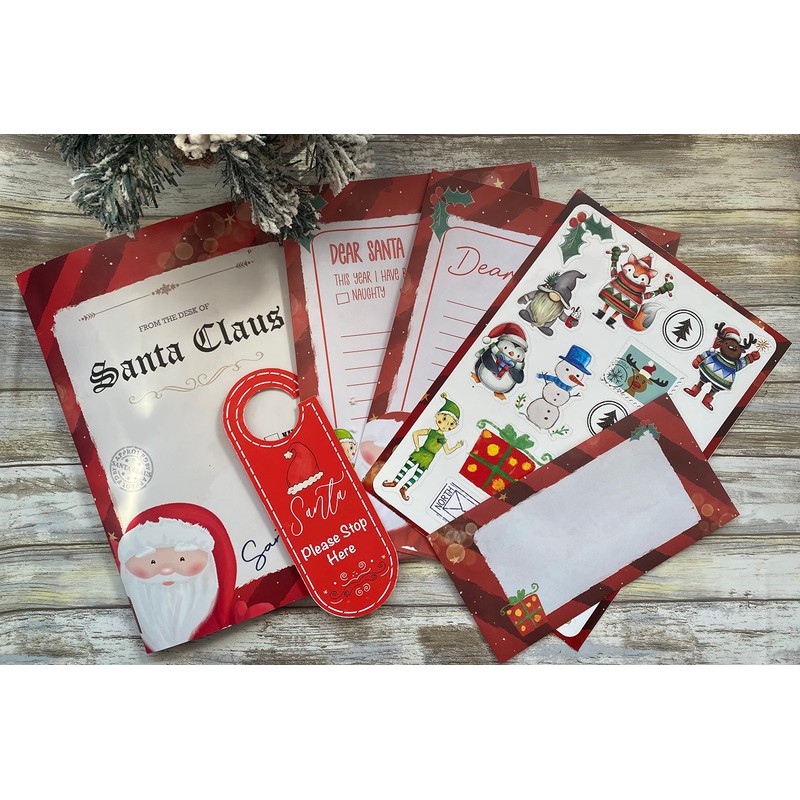 Letter To Santa Kit, Christmas Eve Box Fillers, Xmas Activity