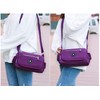 GFM® Womens Small Size Waterproof Nylon Cross Body Shoulder Bag