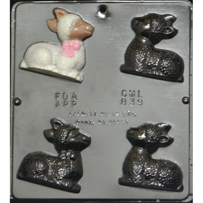 Lamb Assembly Chocolate Candy Mold Easter 839
