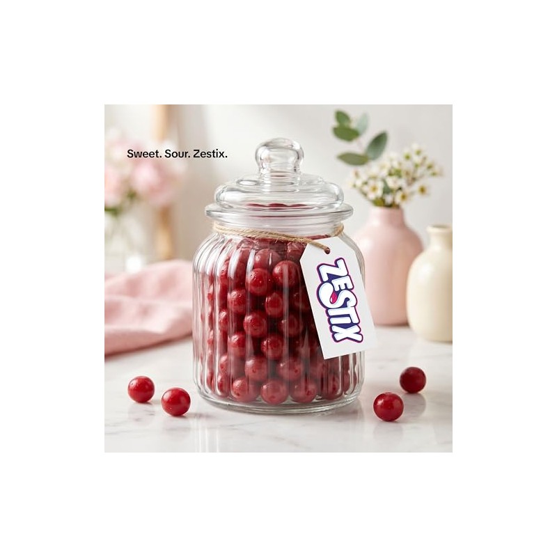 Cherry Sours Candy 1lb Bulk – Soft Chewy Sour Balls