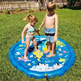 Magifire Sprinkler Splash Pad for Toddlers 1-3, 59 In., Water Toys for Baby, Dogs, Kids