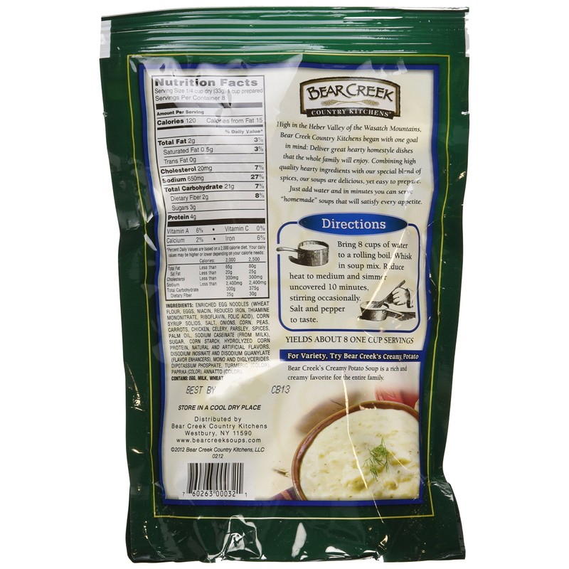 Bear Creek Country Kitchen Chicken Noodle Soup Mix (Pack of