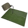 Kisangel 5 Sets Insulation Emergency Blanket Camping Thermal Windproof Reusable