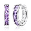 Linawe Women’s Hoop Earrings, Cartilage Rings, First Earrings, Cute, Crystal,