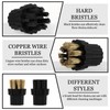 Honeydak 20 Pcs M8 Steam Cleaner Brush Head Steamer Replacement