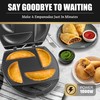 FineMade Electric Empanada Maker Machine with Press Mold,Large Dumpling Maker