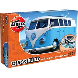 Airfix J6024 Blue Volkswagen QuickBuild VW Camper Van