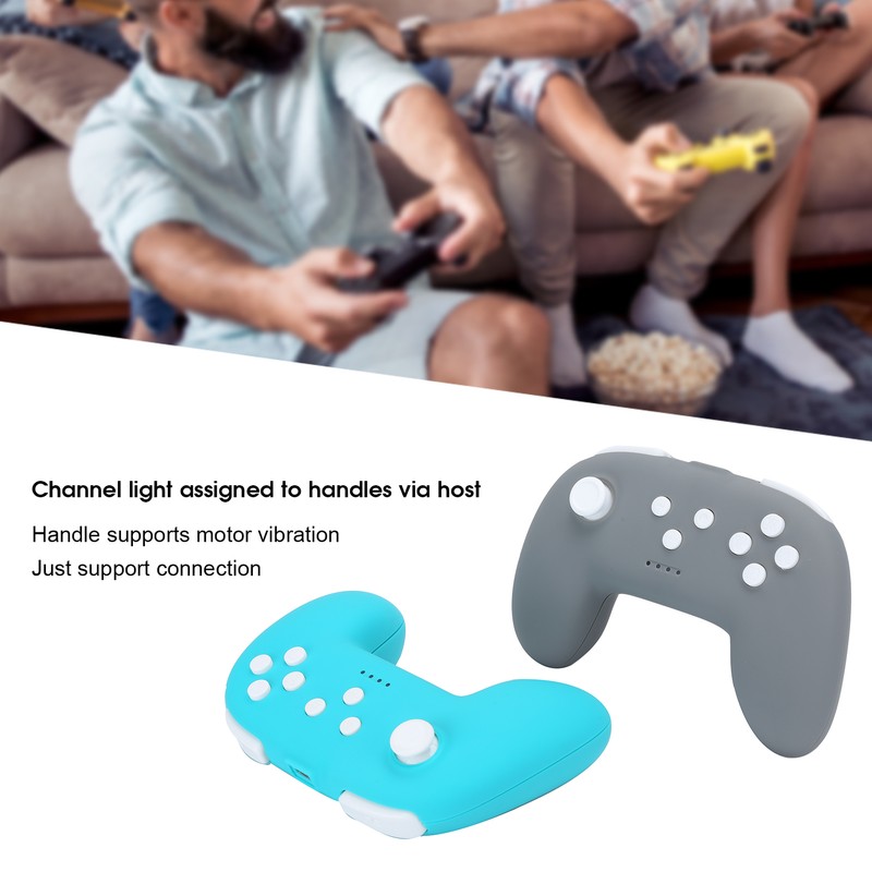 Wireless Bluetooth Gamepad for Switch Pro Mini Grip Handle for