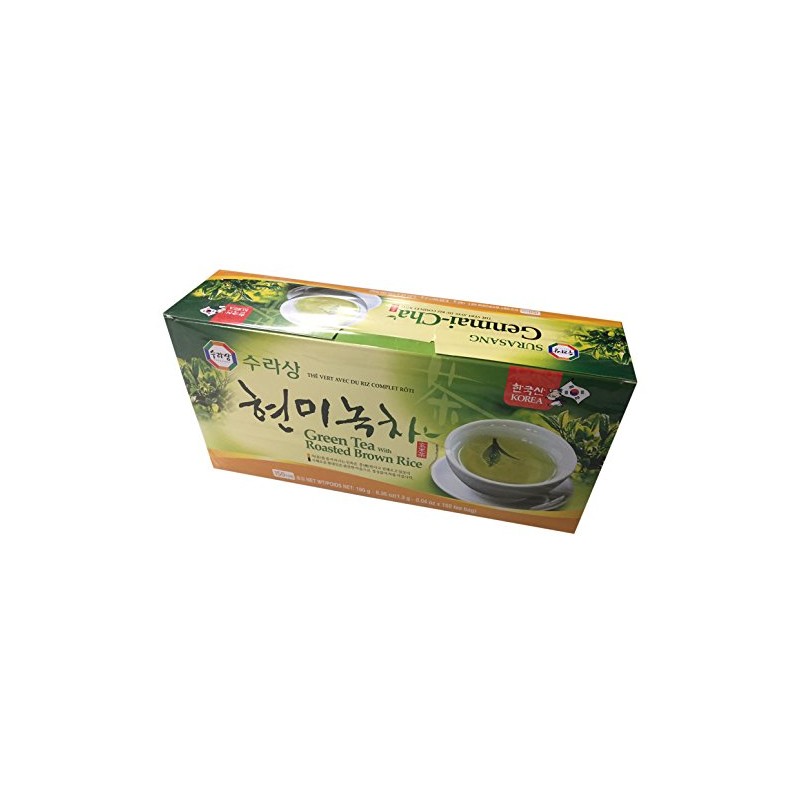 Surasang Korean Tea (Green Tea with Roasted Brown Rice, 1