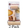 Norpro 3077 Wooden Pastry and Pizza Roller Set of 2