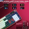 AULA F108 PRO - Wireless Mechanical Keyboard with Screen&Knob,Hot Swappable