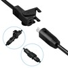 PKPOWER 6.6ft Extension 2-Pin Sofa Recliner DC Output Cable Power
