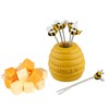 7-pc Honey Beeパーティーフォークセット