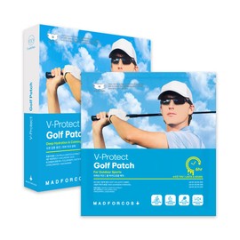 MADFORCOS V-Protect Golf Patch (L - For Men, 5 Pieces) Sunscreen Patch, UV Patch, UV Patch, Stick Sunscreen