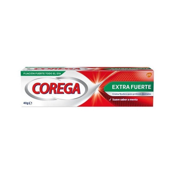 Corega Extra Strong Dental Prosthesis Adhesive 40Ml