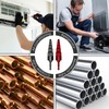 2 Sets HVAC Flaring Tools, Swaging Tube Repair 5 in