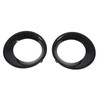 Pair Front Bumper Fog Lamp Cover Ring Trim 51113423789 Replacement