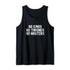 No Kings No Thrones No Masters Bold Text Design Tank
