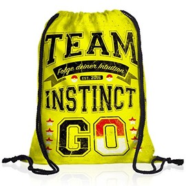 style3 Team Yellow Instinct Intuition Instinct Backpack Bag Gym Bag Sports Bag