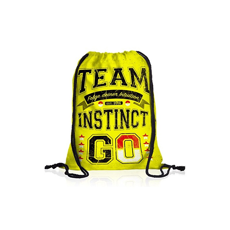 style3 Team Yellow Instinct Intuition Instinct Backpack Bag Gym Bag
