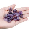 mookaitedecor Natural Gemstone Beads with Large Hole Loose Charm Beads