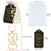Uezea 50th Birthday Party Favors, 25 Pcs Gold Bottle Opener