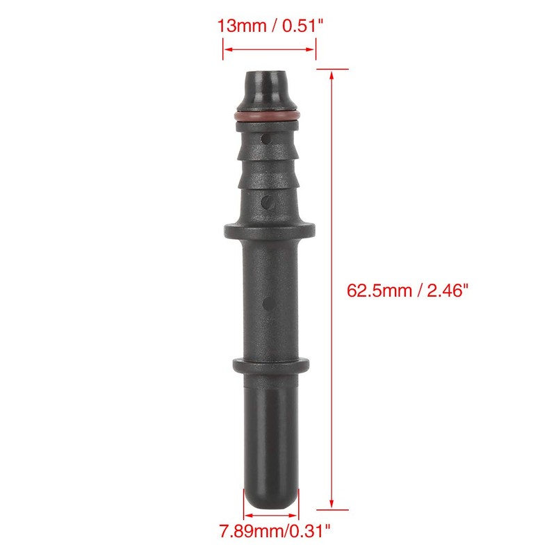 X AUTOHAUX ID6 Fuel Line Gas Quick Coupling Connector Petrol