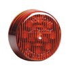 Maxxima M09100R 2" Round Red Clearance/Marker Light 9 LED's