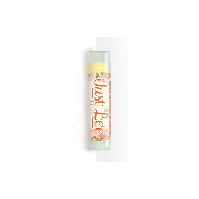 Just Bee Lip Balm (Peppermint, Honey, Citrus, Vanilla, 4 pack)
