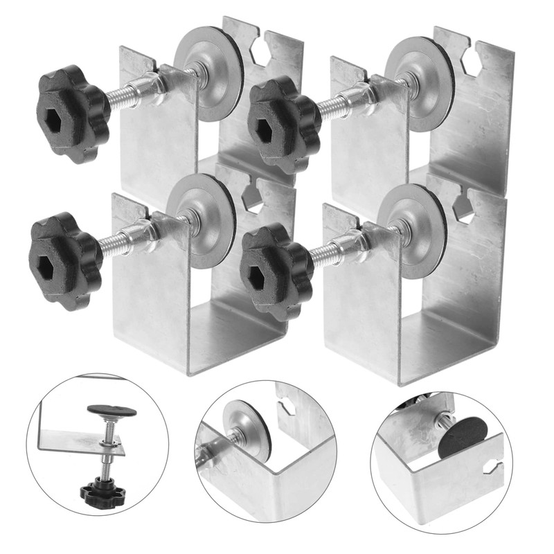 Operitacx 4Pcs C Clamp Drawer Front Installation Clamps Heavy Duty