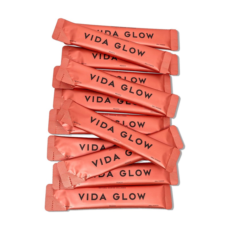 Vida Glow - Natural Hydrolysed Marine Collagen Sachets | Promotes